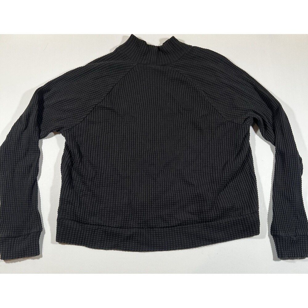 The North Face Chabot Mock Neck Waffle Knit Thermal Long Sleeve Women's 2X (ish) - Picture 7 of 10